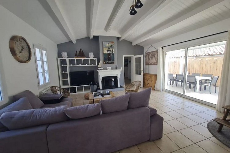 Maison de vacances avec piscine à Barbâtre sur l'Ile de Noirmoutier