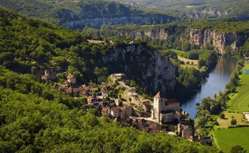 Saint Cirq Lapopie : Un des plus beaux villages de France