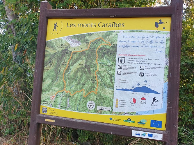 Trace des Monts Caraibes