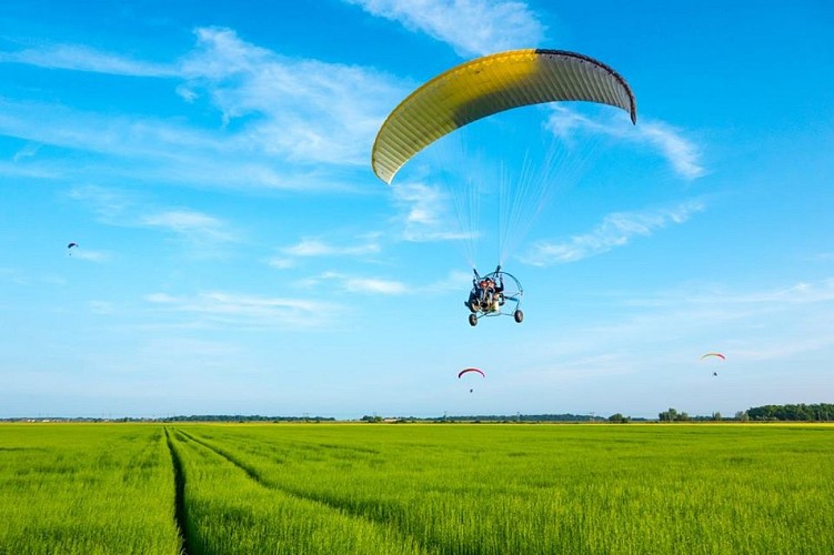 Aériance - Baptême de l'air en paramoteur ou montgolfière