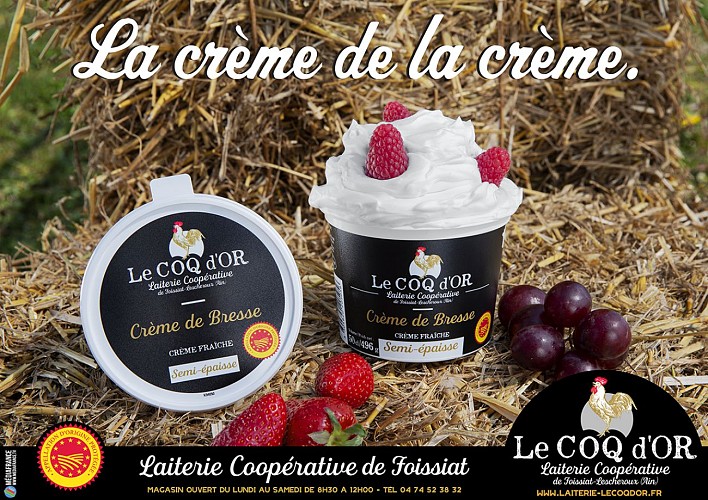 Beurrerie coopérative de Foissiat - Lescheroux - Le Coq d'Or