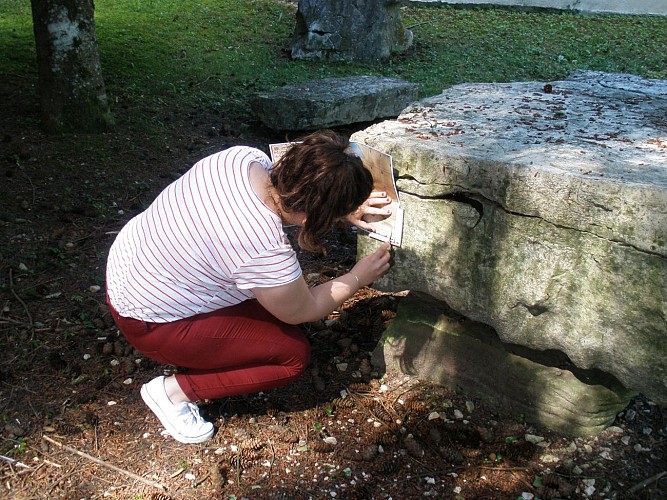 Carte aux trésors Yenne