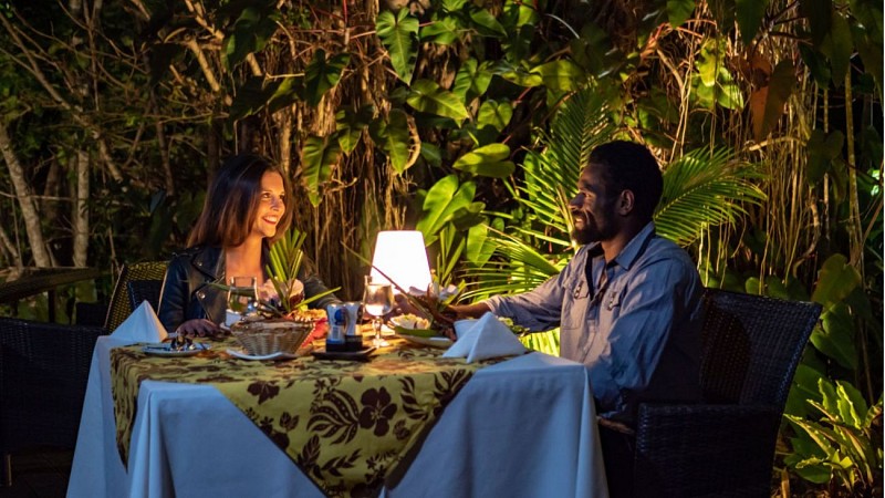 Restaurant Le "Kâ-Mâ" du Kanua Tera Ecolodge