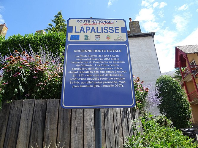 Visite guidée Nationale 7 Historique