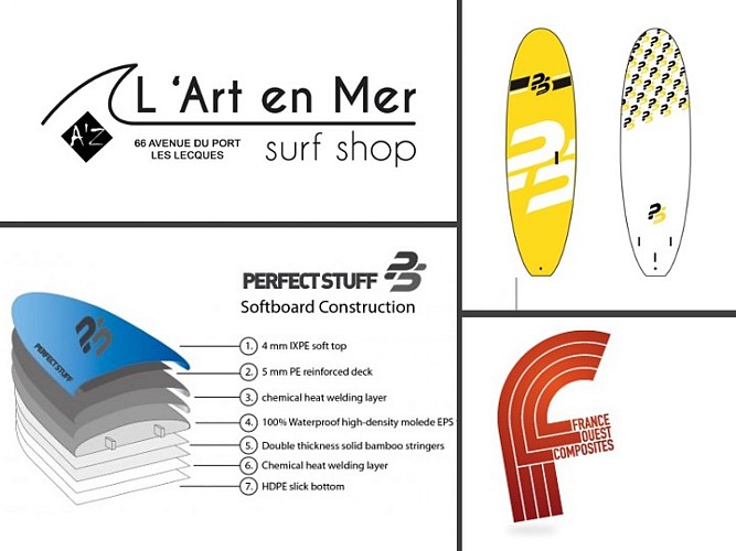 L' Art en Mer Concept Store & Surf Shop Les Lecques