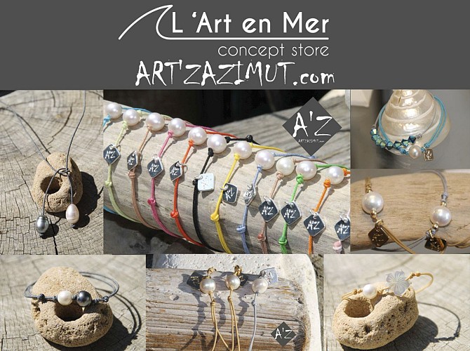 Workshop / Shop Art' Zazimut Perle de Tahiti Laurence Loustaneau
