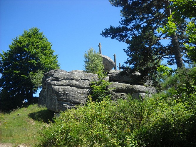 Le Calvaire de Recoux à Saint-Just