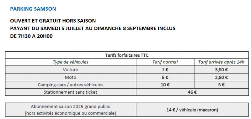 Parking du Couloir Samson