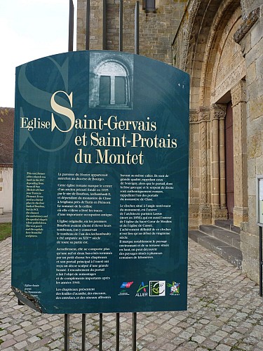 Église Saint-Gervais et Saint-Protais - Le Montet