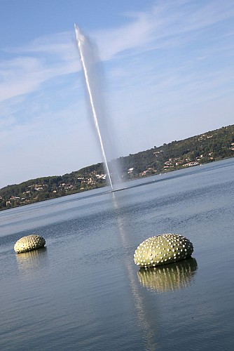 Le jet d'eau