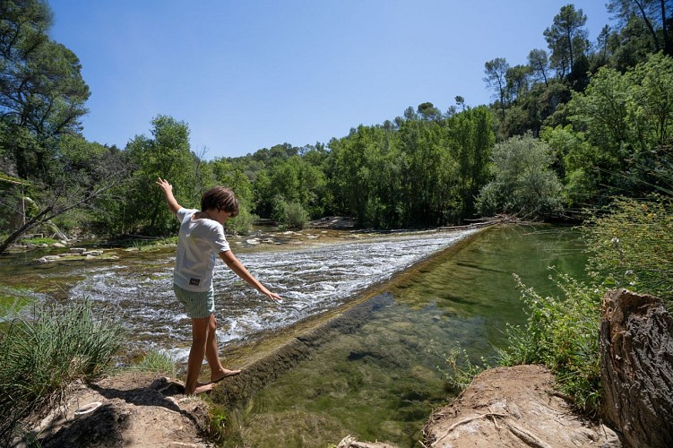 Ecluse sur l'Argens