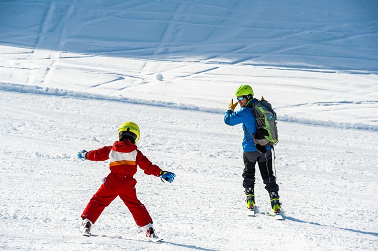 Het skigebied Les "Signaraux"