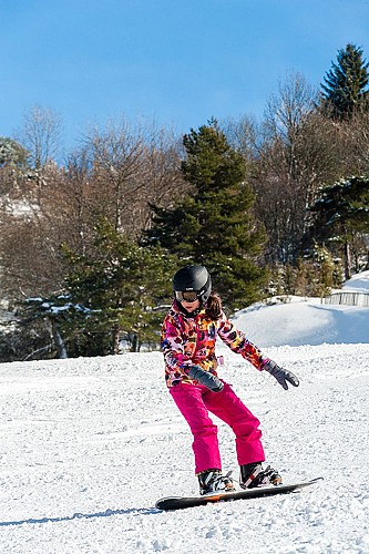 Het skigebied Les "Signaraux"