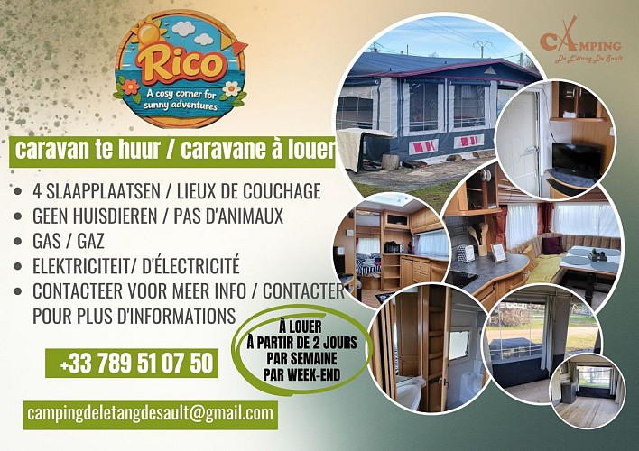 Camping de l'étang de Sault