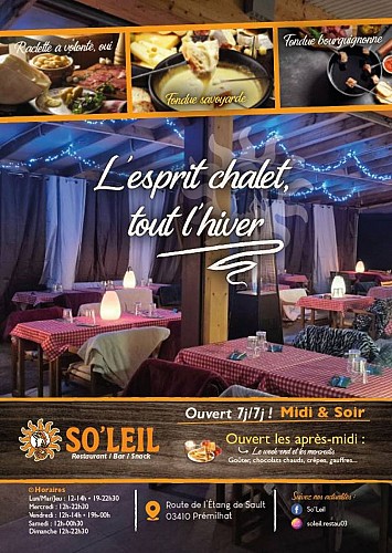 Restaurant-snack : So'leil