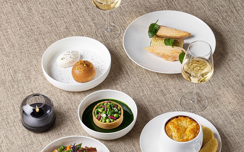 Lunch at Eiffel Tower's Madame Brasserie