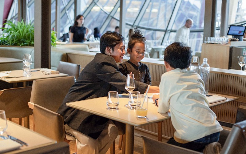 Lunch at Eiffel Tower's Madame Brasserie