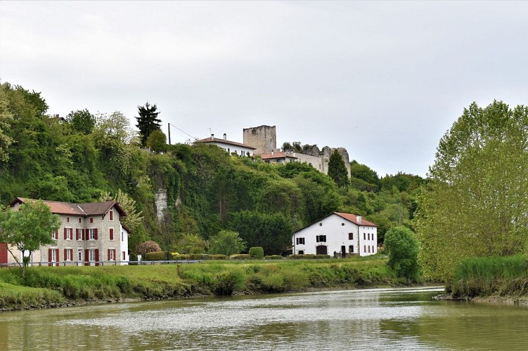 Visite de Guiche -berges de la Bidouze