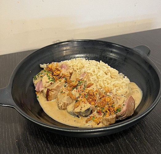 Restaurant L'Aragon - Pau - viande en sauce