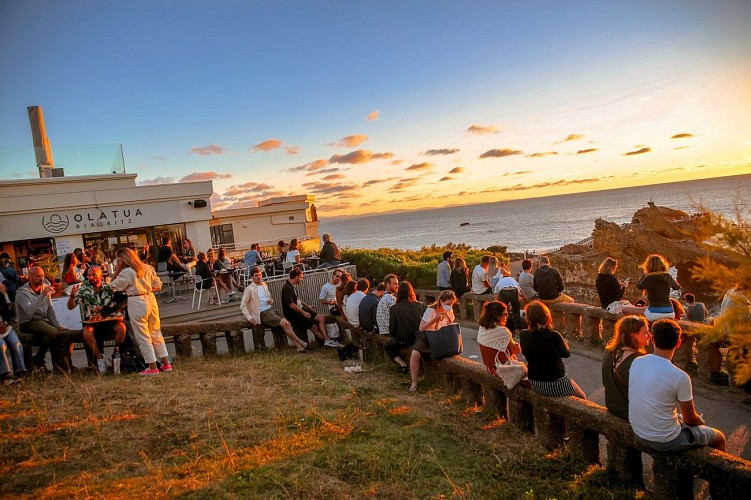 Olatua vue Phare Biarritz