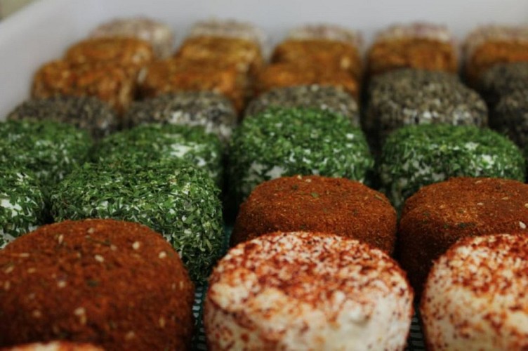 les chevres du prince - vente fromage - marché de dax