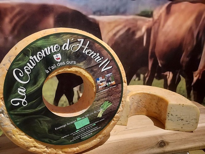 La couronne ail des ours - Ferme de la Porte d'Aspe à Gurmençon