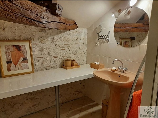 salle d'eau chambre aubier