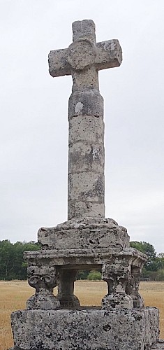 The pierced cross