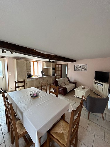 Pièce de vie salon séjour cuisine