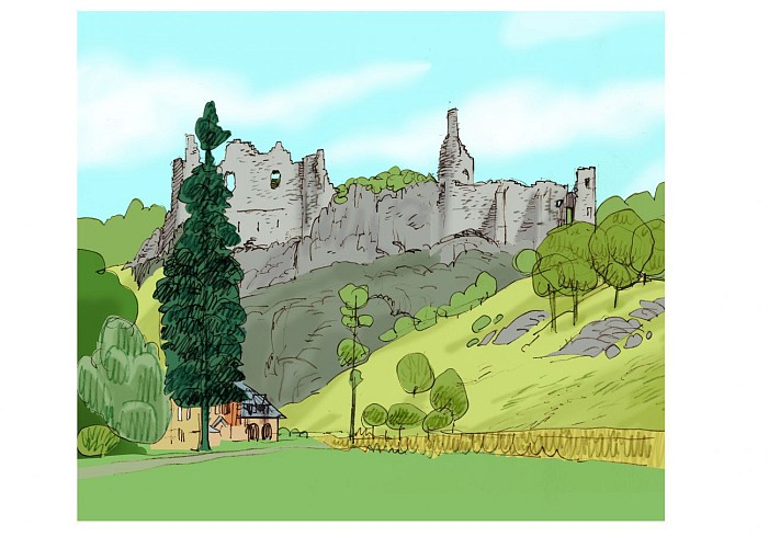 Le château de Montaigle
