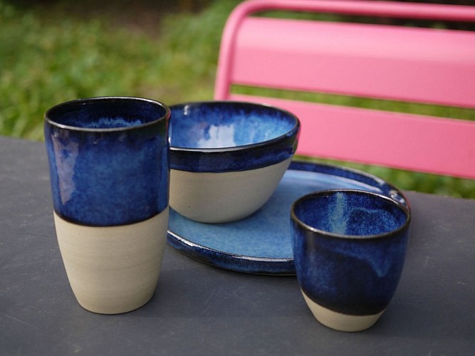 vaisselle Camille Hahn - Terre et Farine