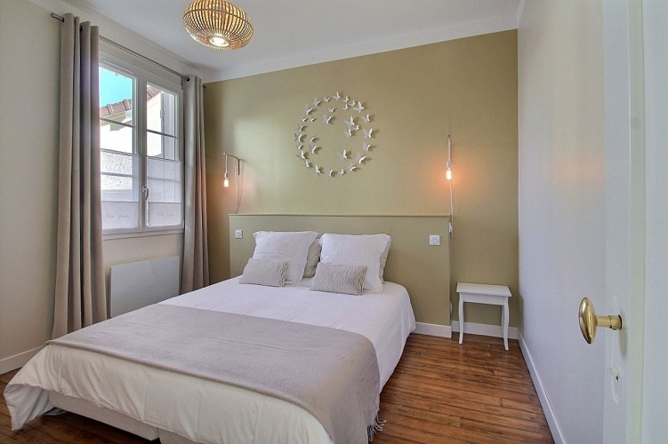 Photo chambre jardin 1 lit double