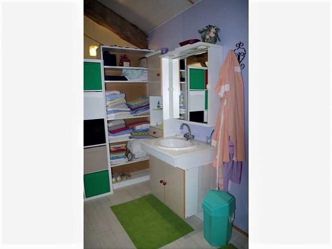 salle d'eau La Grange de Mamie