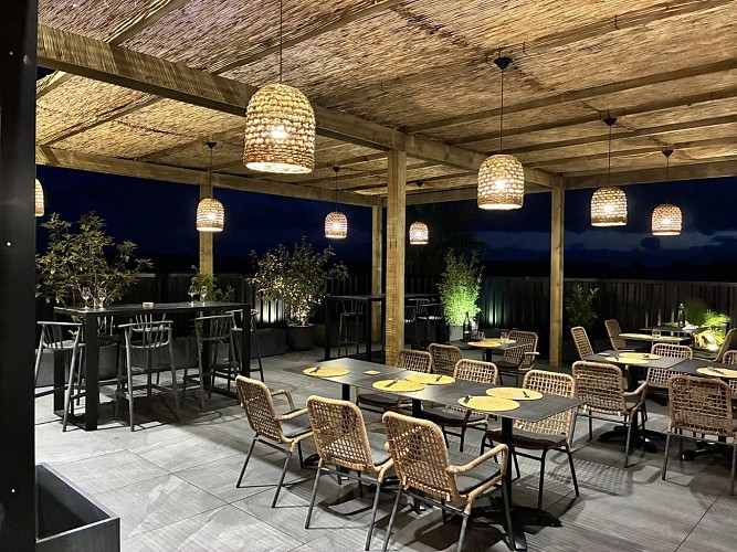 terrasse en nocturne nova lova