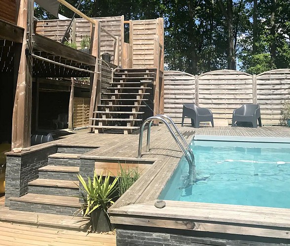Au bois d'Elise - Meillon - piscine