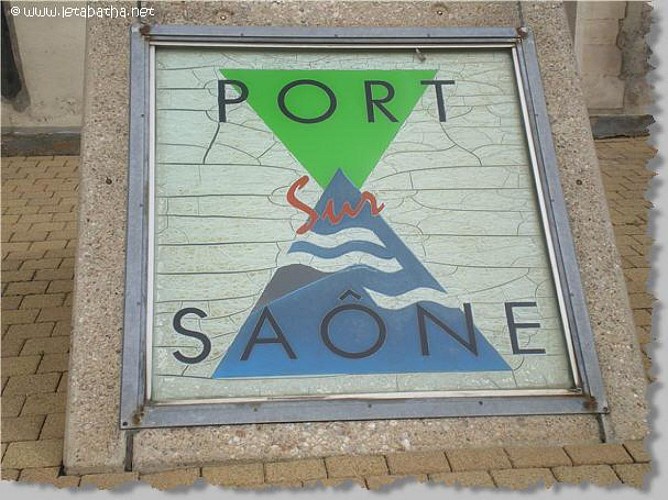 Port-sur-Saône ; écluse