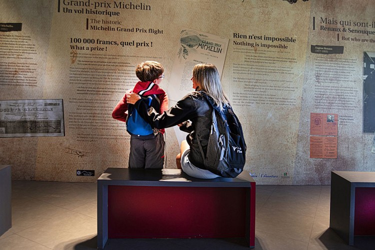 Grand Site de France area at the summit of Puy de Dôme