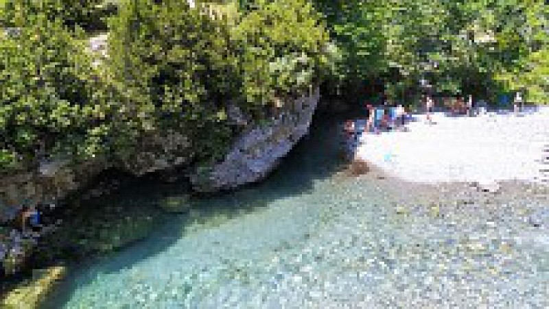 Rio Ara sous le Pont de Bujaruelo