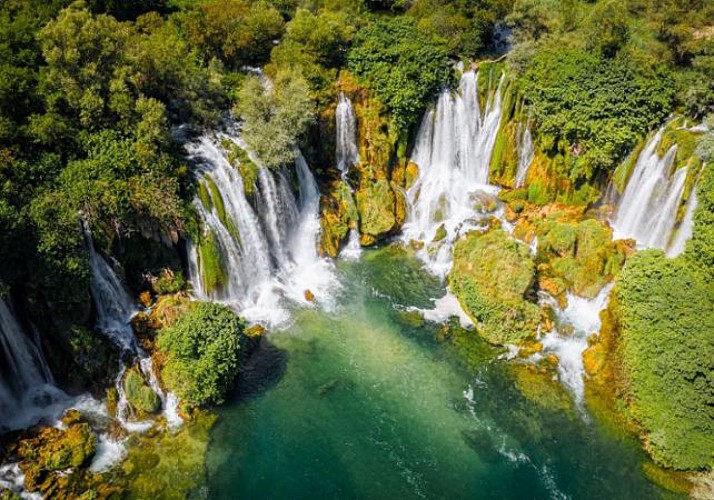 Excursion en Bosnie-Herzégovine : Ville de Mostar & Chutes de Kravica - Au départ de Split et Trogir