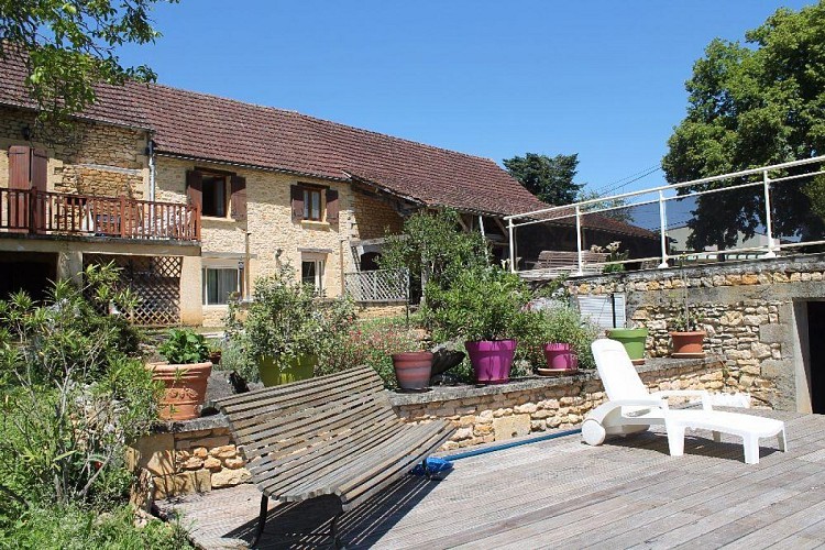 Naudissou avec piscine couverte à Sarlat_1