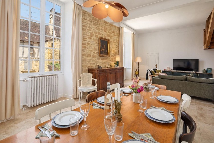 Maison des Chanoines piscine privée à Sarlat_8