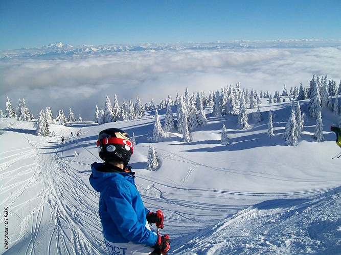Skigebiet Lélex-Crozet
