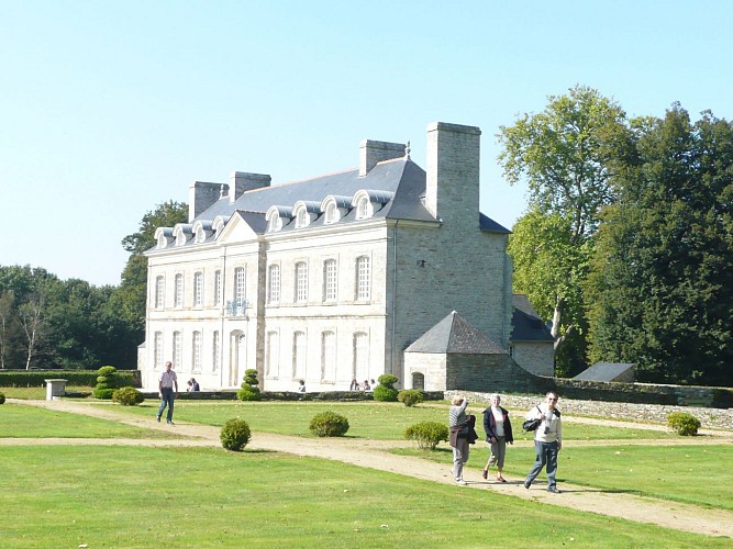 Grand-Champ, chateau de Penhoët -Privé