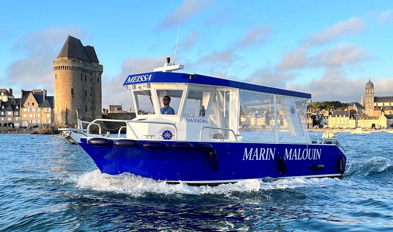 Marin Malouin, Promenade en mer à Saint-Malo