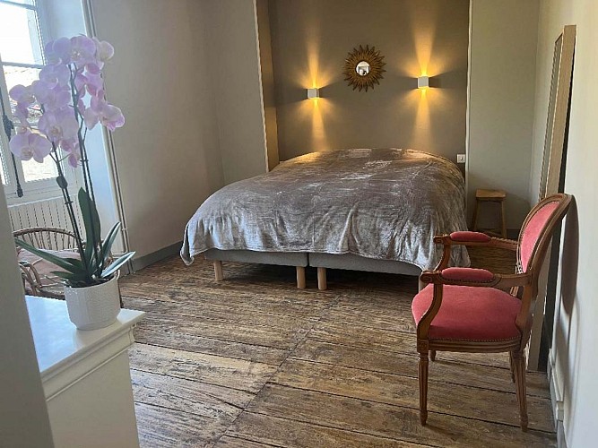 Une chambre d'hôtes au Domaine de La Gravette