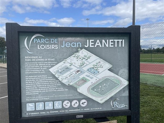 Aire de pique-nique - Parc de loisirs