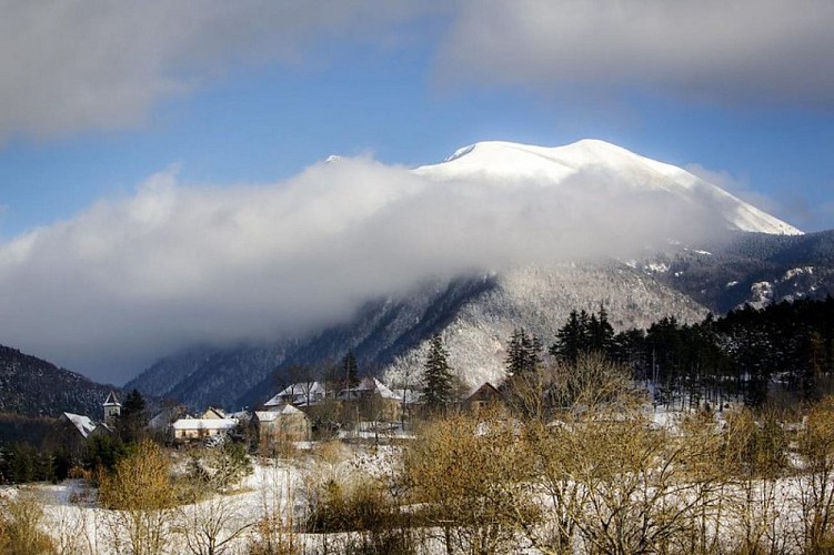 Vue sur le village