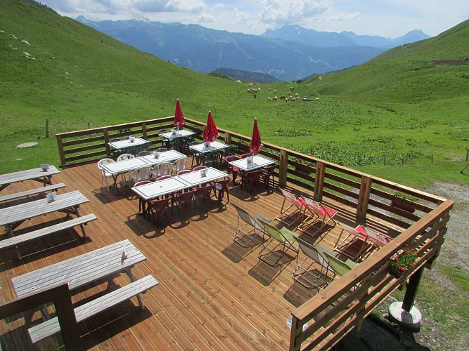 Restaurant at the Golèse refuge