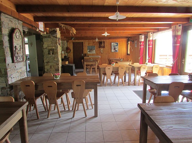 Restaurant at the Golèse refuge