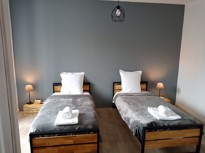 Zwei Schritte vom Rhéby entfernt